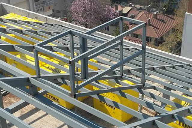 Çelik Konstrüksiyon — Uygulama Görseli
